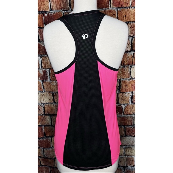 Pearl Izumi Women's Pink Black Select Escape Racerback Tank Top Medium Cycling - Picture 4 of 6